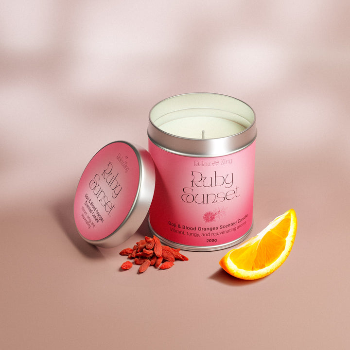 Ruby Sunset - Goji & Blood Orange Candle