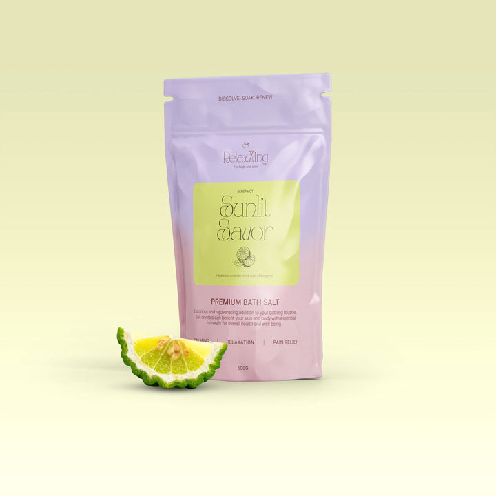 Sunlit Savor Bergamot - Premium Bath Salt 